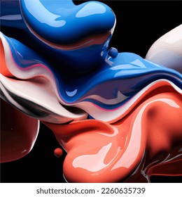 abstract color splash and explosion vector illustration. color splash background for Holi Festival