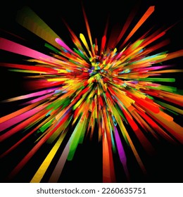 abstract color splash and explosion vector illustration. color splash background for Holi Festival