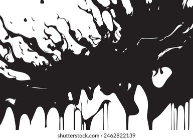 abstract color splash isolated on plain background