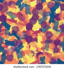 Sombreado de color abstracto, patrón sin fisuras. Ilustración del vector
