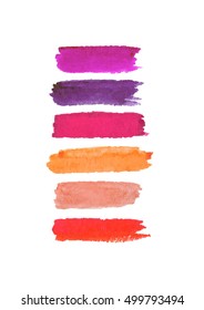 abstract color splash strip vector eps 10 