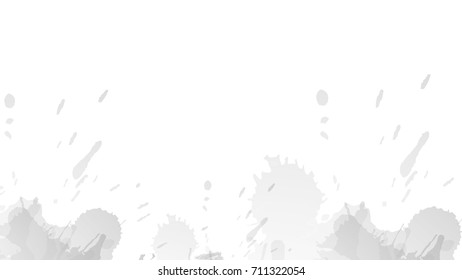 Abstract Color Splashes White and Gray Vector Backgrounds