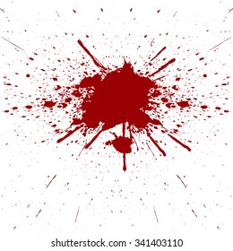 abstract color, splatter red color background. illustration vector