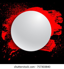 abstract color spray background, vector illustration clip-art