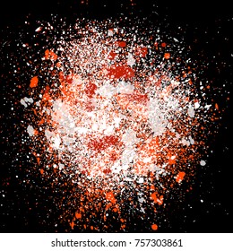 abstract color spray background, vector illustration clip-art