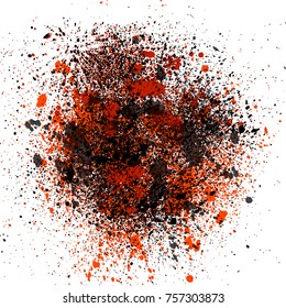 abstract color spray background, vector illustration clip-art