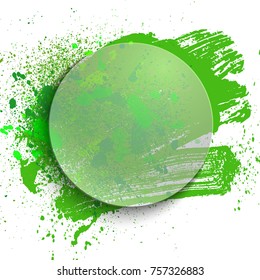 abstract color spray background, vector illustration clip-art