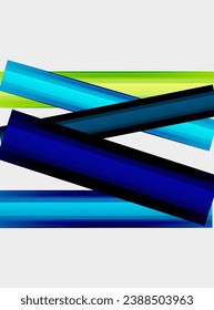 Abstract color straight lines vector background