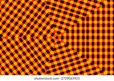 Fundo listrado de cor abstrata. Textura de transe hipnótica. Op art abstração multicolorida. Ilustração ilusória psicodélica