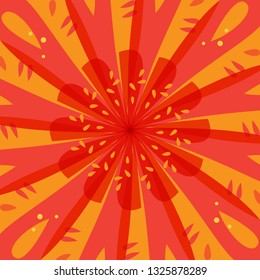 Abstract color swirl background, vector illustration