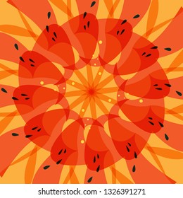 Abstract color swirl background, vector illustration