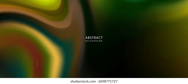 Abstract Color Swirl With Neon Gradient: Vibrant Liquid Wave Background For Creative Design.vector illustration eps10