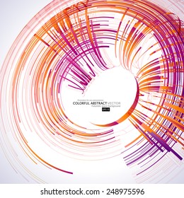 Abstract color technology Background for Business Brochure or Cover. EPS10.