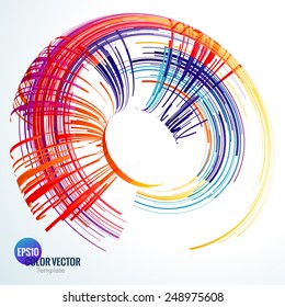 Abstract color technology Background for Business Brochure or Cover. EPS10.