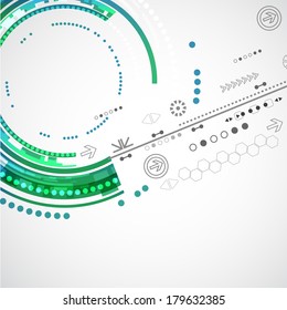 Abstract color technology background/computer technology business background
