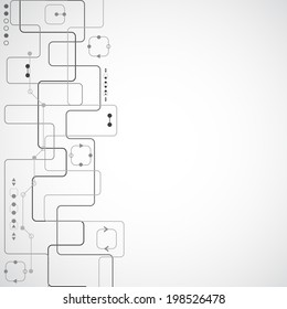 Abstract color technology background/computer technology business background