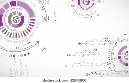 Abstract color technology background/computer technology business background
