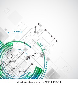 Abstract color technology computer business background