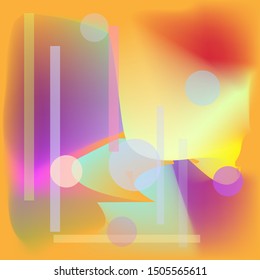 Abstract color tecnology modern background. Fashion graphic backdrop design. Modern stylish blurred abstract texture. Colorful template for prints, textile, wrapping, business. Vector illustration