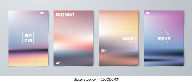 Diseño abstracto de plantillas de color de la página de impresión en segundo plano de diseño moderno. Uso para publicidad, afiche, ilustración, diseño de plantilla. ilustración vectorial eps10