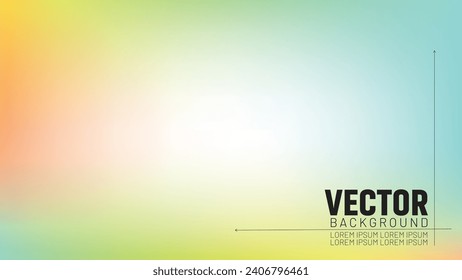 Abstract color tone gradient backround. Cold colors light tone vector illustration