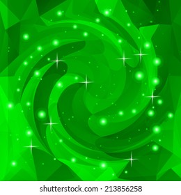 Abstract color tregony polygony background for your ideas and business