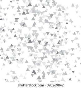 Abstract color triangle pattern. Vector background
