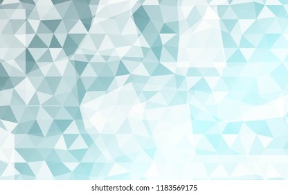Abstract Color Triangles Mosaic Background. Vector Illustration. For Design, Presentation.