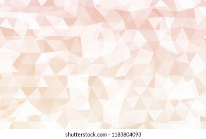 Abstract Color Triangles Mosaic Background. Vector Illustration. For Design, Presentation.
