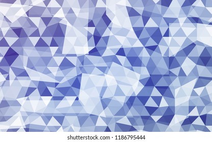 Abstract Color Triangles Mosaic Background. Vector Illustration. For Design, Presentation.