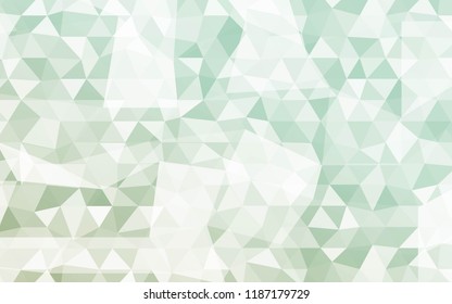 Abstract Color Triangles Mosaic Background. Vector Illustration. For Design, Presentation.