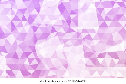 Abstract Color Triangles Mosaic Background. Vector Illustration. For Design, Presentation.