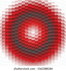 Abstract Color trianglify Generative Art background illustration