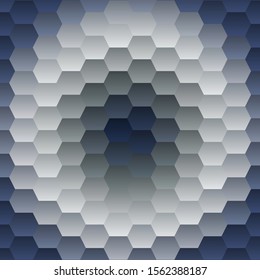 Abstract Color trianglify Generative Art background illustration