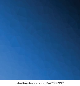 Abstract Color trianglify Generative Art background illustration
