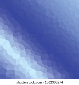 Abstract Color trianglify Generative Art background illustration