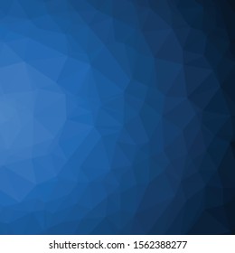 Abstract Color trianglify Generative Art background illustration