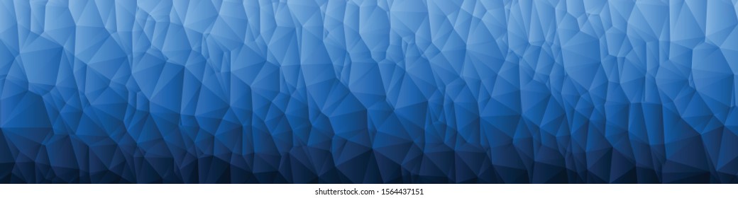 Abstract Color trianglify Generative Art background illustration