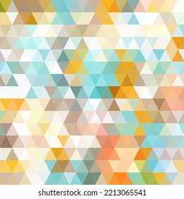 Abstract color triangular background. polygonal style. vector geometric illustration.