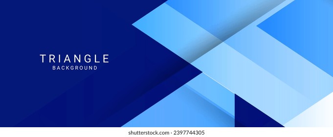 Abstract color triangular pattern elegant design background vector