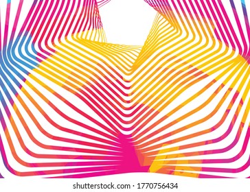 Abstract color, turquoise-seamless zigzag pattern. vector