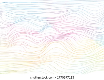 Color abstracto, color turquesa sin costuras en zigzag. vector