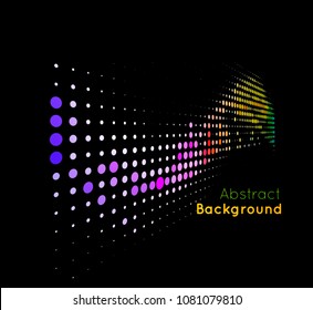 Abstract color vector background