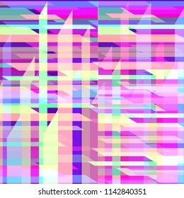 Abstract color vector background for art design and wale fabric.