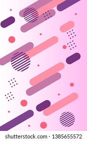 
abstract color vector background with geometric shapes