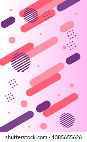 
abstract color vector background with geometric shapes