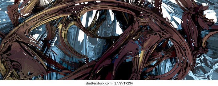 Abstract color vector background for use in printing: covers for brochures, posters, t-shirts, backpacks, mugs, etc. 3D rendering