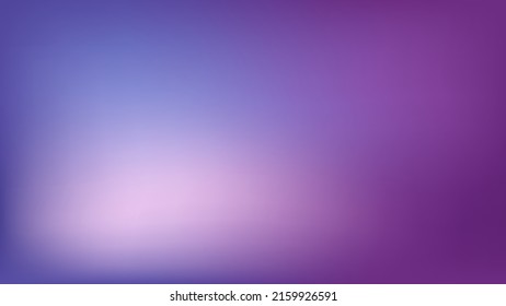 Pancarta de vector de color abstracto. Fondo del degradado del crepúsculo borroso. Lugares lisos rosados, azules y morados. Banner de manchas líquidas neutrales con lugar para el texto. Ilustración de fondo del vector bokek