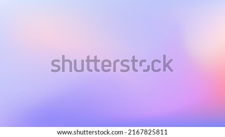 Abstract color vector banner. Blurred light fresh gradient background. Pastel pink, blue, lilac smooth spots. Neutral Liquid stains poster with place for your text. Vector gentle backdrop illustration