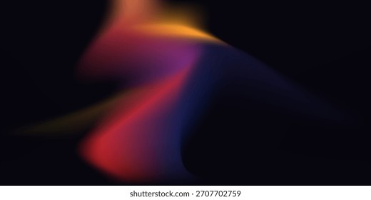 Abstract Color vector banner. Elegant Pastel gradient pattern. Blurred light fuzz colorful gradient background. Modern Vector soft horizontal backdrop 
